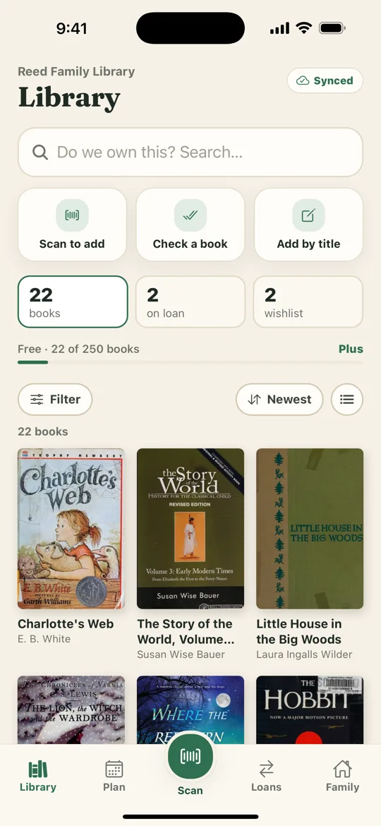 Homeshelf screenshot 1